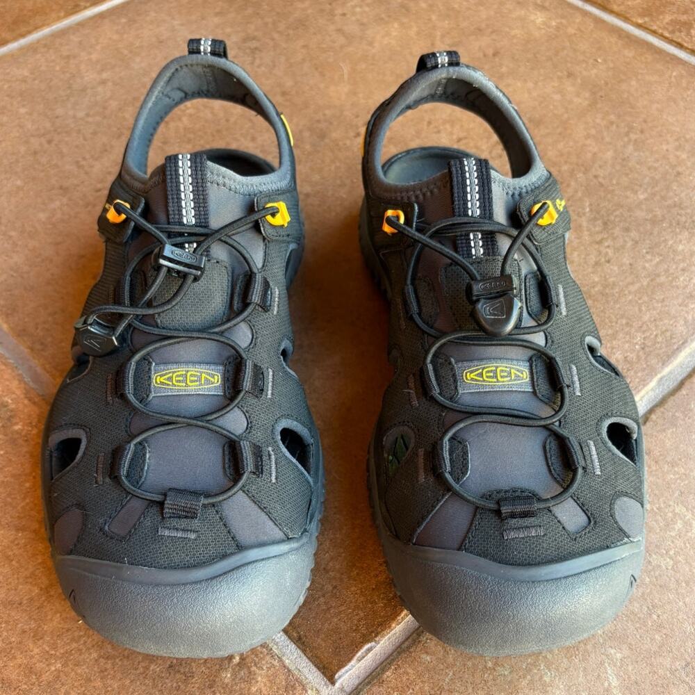 Keen Mens Black SOLR Water Sandals for Outdoor Aquatic Sports Gorpcore size 9 - Picture 9 of 16